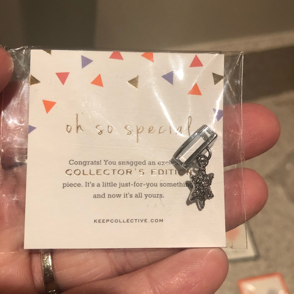 Keep collective North Star dangle charm